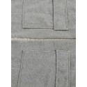 Drawstring Draped Pants, Casual Solid Long Length Pants With Pockets, Women's Clothing